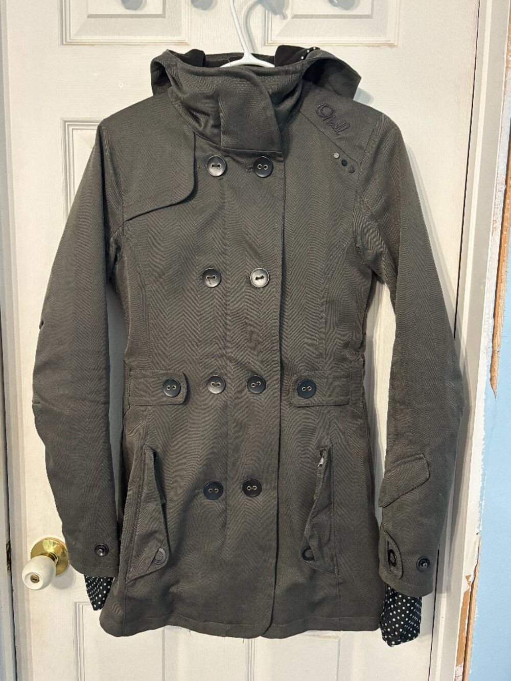 O'NEILL FREEDOM SERIES , 10K mm waterproof rating dark olive green winter /coat